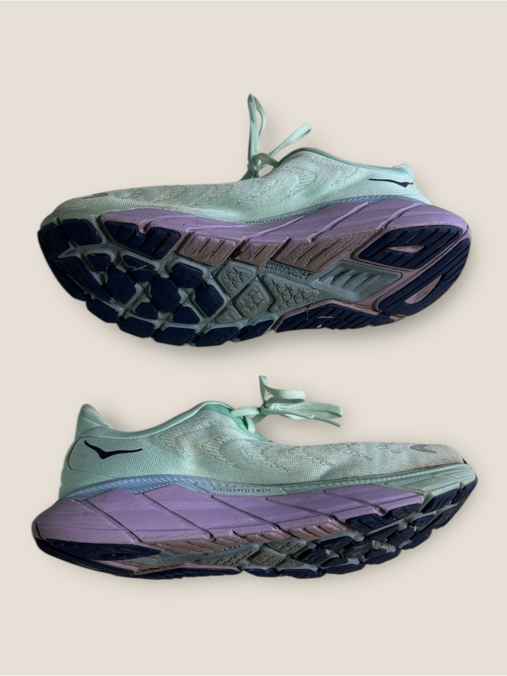 Hoka One One Arahi 6 Shoes Womens 10 blue running walking training performance - Picture 4 of 7